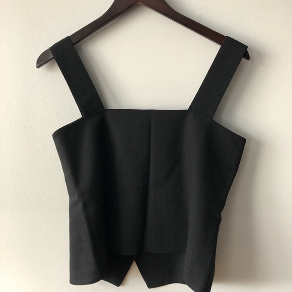 Jon Tagia Prêt À Porter black top vintage size 8 - Picture 4 of 6